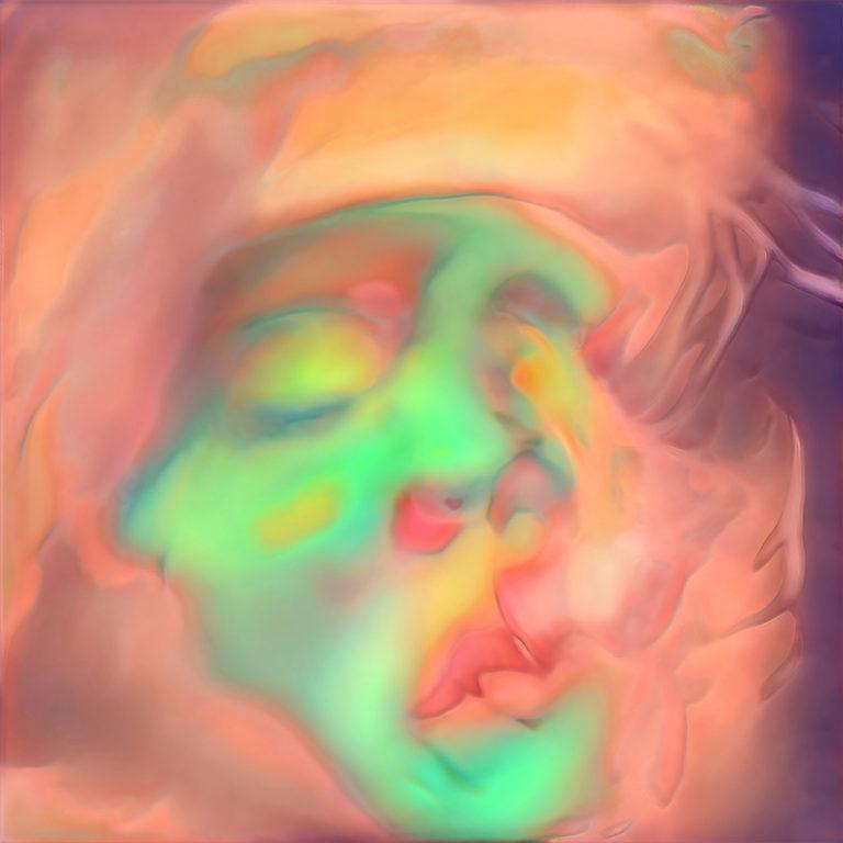 Na young Yi. Work Stage 1. Glitch Manipulation, 8” x 8”, 2021