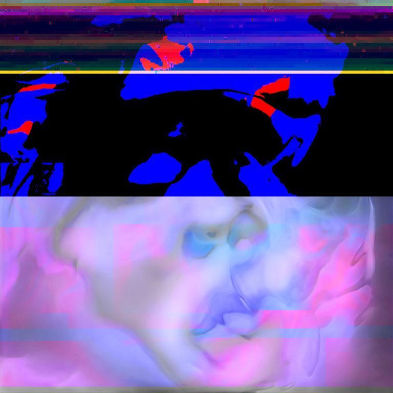 Na young Yi. Night Stage 3. Glitch Manipulation, 8” x 8”, 2021