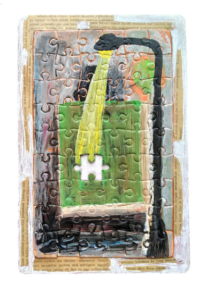 Muaz Giras_Romeo and Juliet_Mix Media on Paper Board_18x28cm_2022