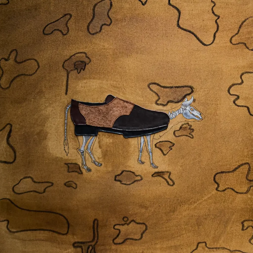 Muaz Giras_Transportation_Mix Media on Canvas_75x75cm_2021