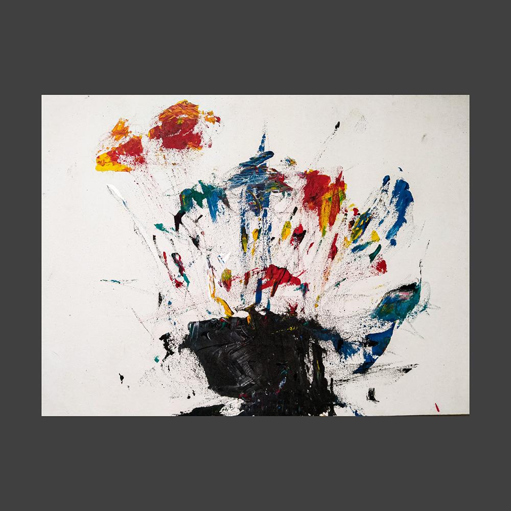Muaz Giras_Wild Flower_Acrilyc on Canvas_70x50cm_2020