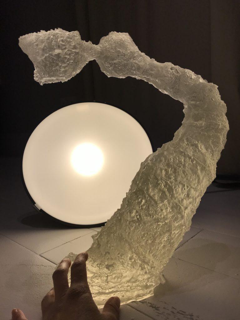 She’s Thrown a Shoe, 2022, Texture 1, Resin sculptures, approximately 1.5 ft x 1-4 in. Meghan Murphy