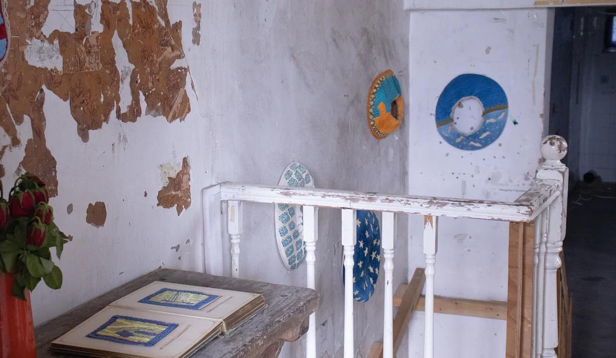 Installation view from the exhibition _Down The Garden Path_ at Safehouse 1, 2023