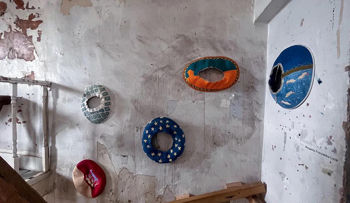 Installation view from the exhibition _Down The Garden Path_ at Safehouse 1, 2023